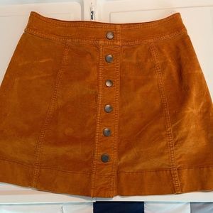 Madewell A-Line Skirt